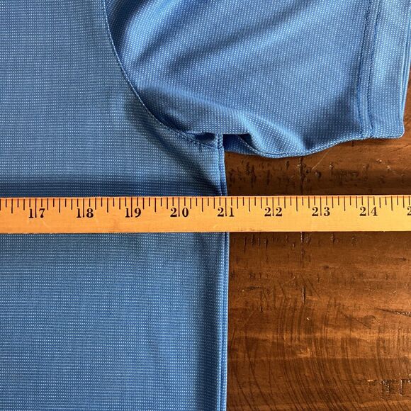 Callaway Mens Medium Opti-Dri Golf Polo Shirt Blue Performance Stretch - Picture 5 of 6